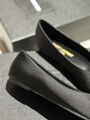 Туфли Saint Laurent женский текстиль черный 180448-3