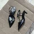 Туфли Celine женский кожа черный 104909-10
