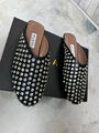 Мюли Alaïa женский кожа черный 137927-3