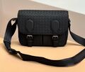 Мужская сумка мессенджер Bottega Veneta мужской кожа черный 115316-1