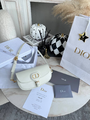Сумка Christian Dior Bobby женский кожа белый 74080-2