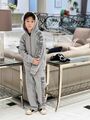 Детский костюм Balenciaga графитовый 176962-1