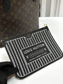 Сумка двусторонняя Louis Vuitton женский кожа черный 167165-5