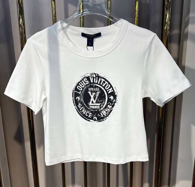 Футболка Louis Vuitton женский белый 187561