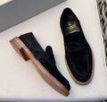 Мужские лоферы Brunello Cucinelli мужской замша черный 196183-1
