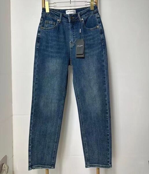 Джинсы Saint Laurent женский джинса синий 126054