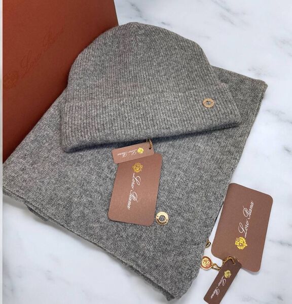 Комплект Loro Piana женский вязаная ткань графитовый 170359