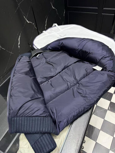 Мужская куртка Moncler мужской синий 199956-9