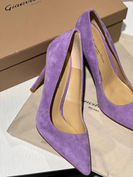 Туфли Gianvito Rossi женский замша фиолетовый 80112-3