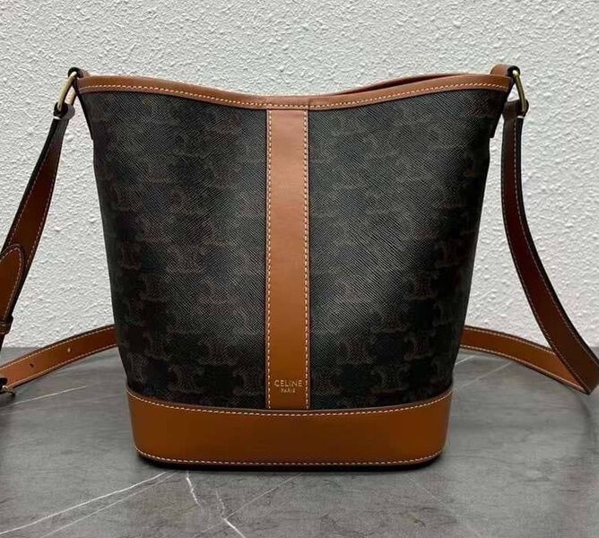 Сумка Celine женский кожа черный 127456