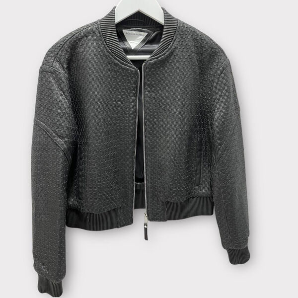 Куртка Bottega Veneta женский кожа графитовый 176165-3