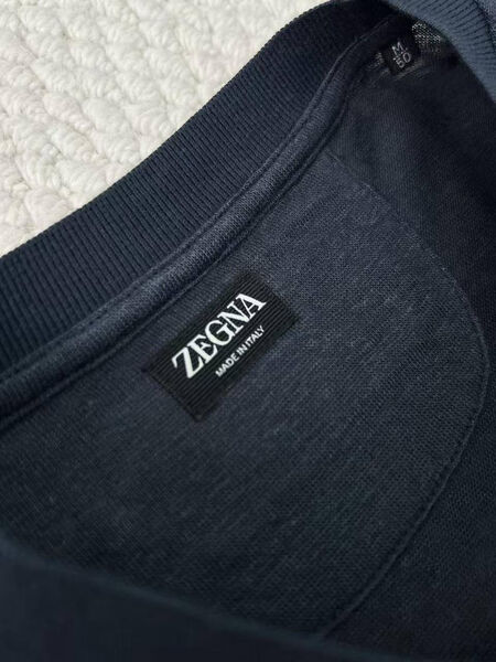 Мужская футболка Zegna мужской синий 181094-6