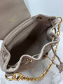Рюкзак Louis Vuitton женский кожа бежевый 197128-4