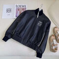Бомбер Loewe женский кожа черный 124340-3