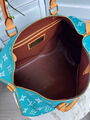 Сумка Louis Vuitton женский кожа бирюзовый 161959-4