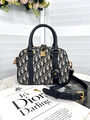 Сумка Christiab Dior женский текстиль черный 153074-2