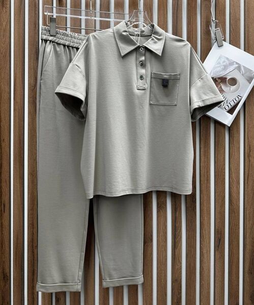 Костюм Brunello Cucinelli женский графитовый 147660