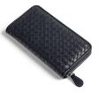 Мужской кошелек Bottega Veneta мужской кожа черный 150001-1