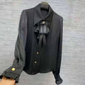 Блузка Chanel женский черный 137869-2