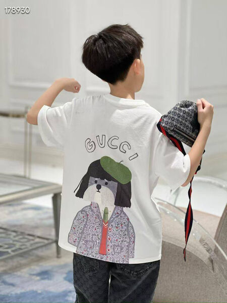Детская футболка Gucci белый 179420-2