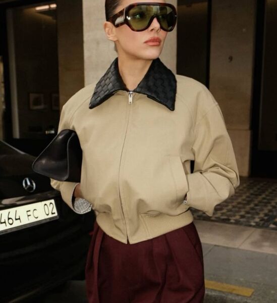 Куртка Bottega Veneta женский бежевый 198471