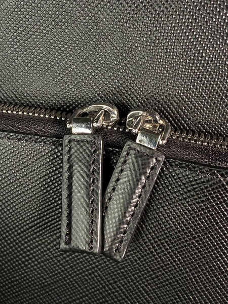 Мужской рюкзак Prada мужской кожа черный 145930-8