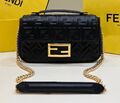 Сумка Fendi женский кожа черный 142099-1