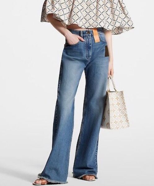 Джинсы Louis Vuitton женский джинса синий 122708