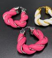 Серьги Bottega Veneta розовый 70484-1
