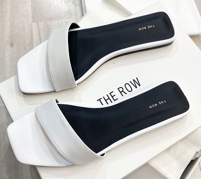 Шлепки The Row 116722