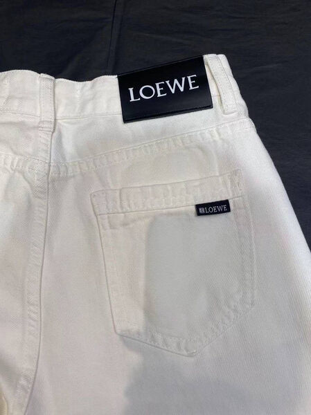 Джинсы Loewe женский белый 145487-3