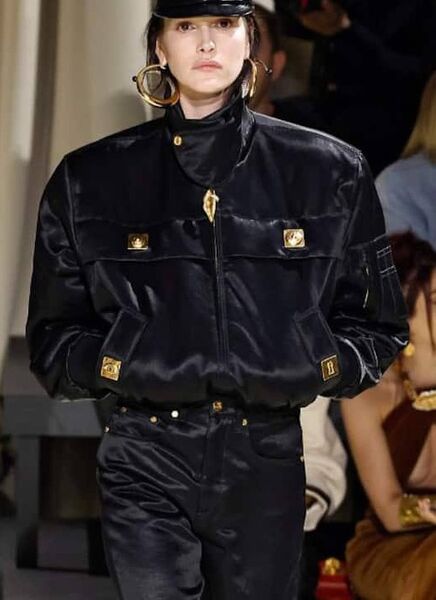 Куртка Schiaparelli женский ткань черный,белый 179449