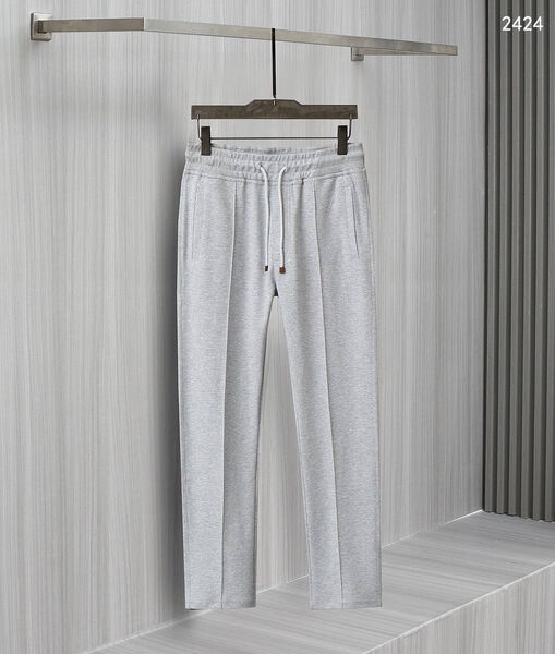 Мужские брюки Brunello Cucinelli мужской графитовый 182578-3