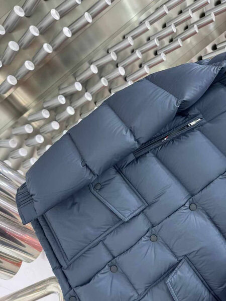 Мужской пуховик Moncler мужской синий 167380-6