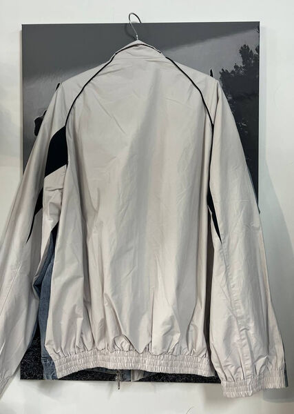 Куртка джинсовка Balenciaga женский джинса графитовый 186376-2