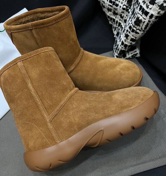 Угги Bottega Veneta женский замша 132613