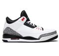 Мужские кроссовки Nike Air Jordan 3 мужской кожа swift молочный 141052