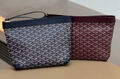 Клатч Goyard женский кожа бордовый 195050-4