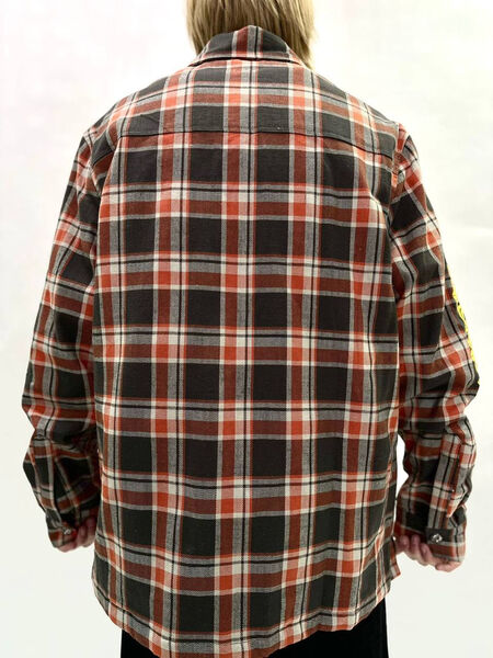 Мужская рубашка Chrome Hearts мужской бордовый 131825-4