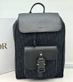 Мужской рюкзак Christian Dior мужской кожа черный,коричневый 167104
