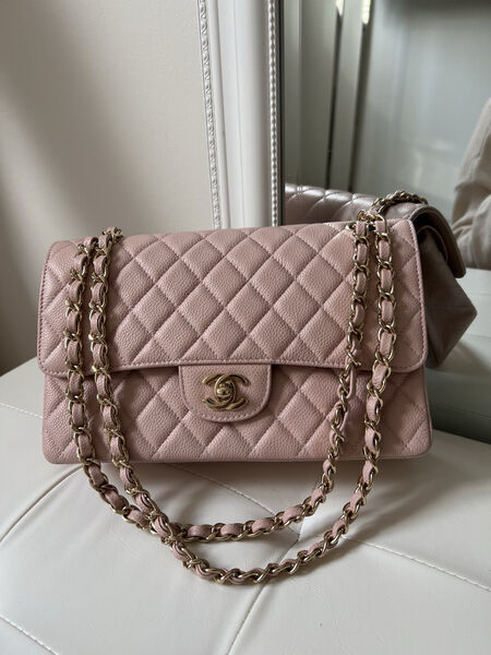 Сумка Chanel 2.55 женский кожа розовый 102719-2