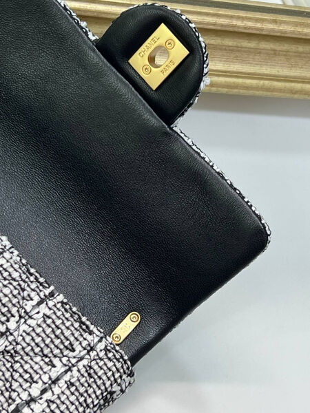 Сумка Chanel женский твид графитовый 144500-7