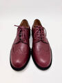 Мужские туфли Loro Piana мужской кожа бордовый 172911-4