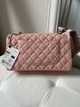 Сумка Chanel 2.55 женский кожа оранжевый 138724-3