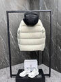 Мужской пуховик Moncler мужской белый 201789-3