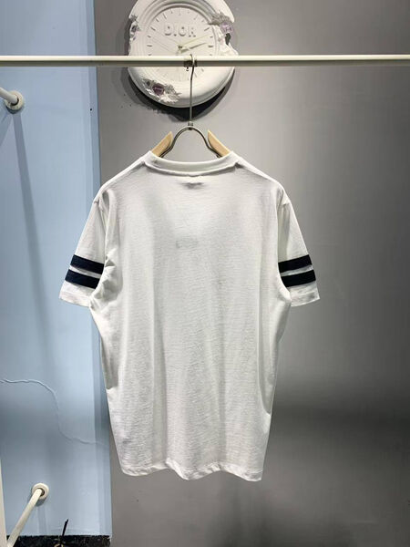 Мужская футболка Saint Laurent мужской белый 174531-2