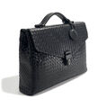 Мужской портфель Bottega Veneta мужской кожа черный 62002-7