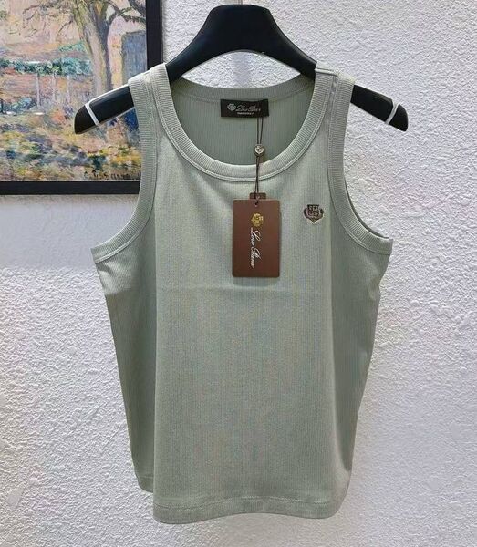 Майка Loro Piana женский болотный 186647
