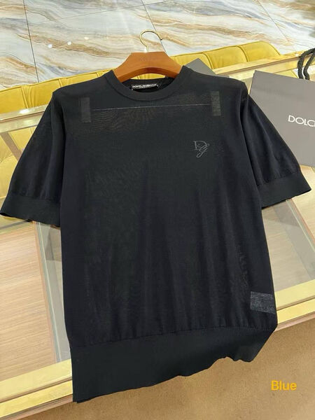 Мужская футболка Dolce & Gabbana мужской шелк черный 184647-10