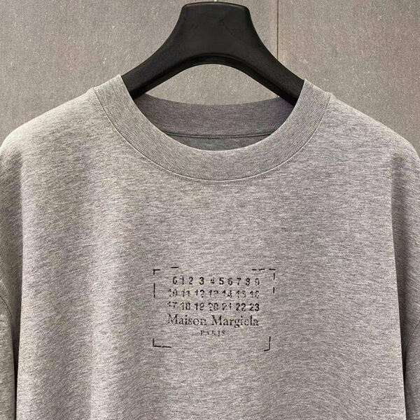 Мужская футболка Maison Margiela мужской графитовый 180726-3